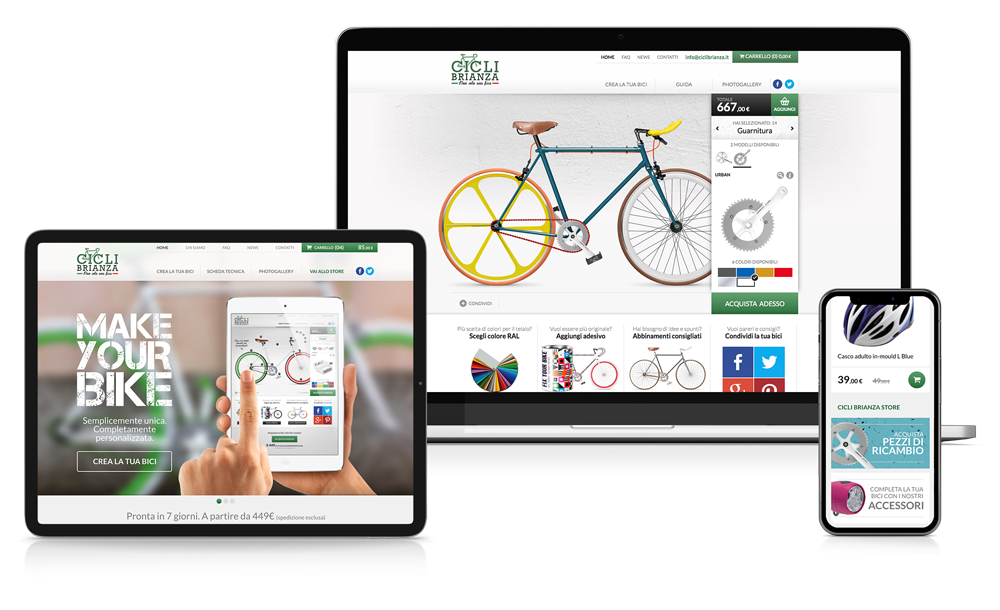 Cicli Brianza | Configuratore personalizzato